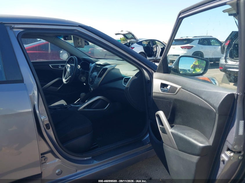 HYUNDAI VELOSTER 2016 VIN KMHTC6AD0GU274094