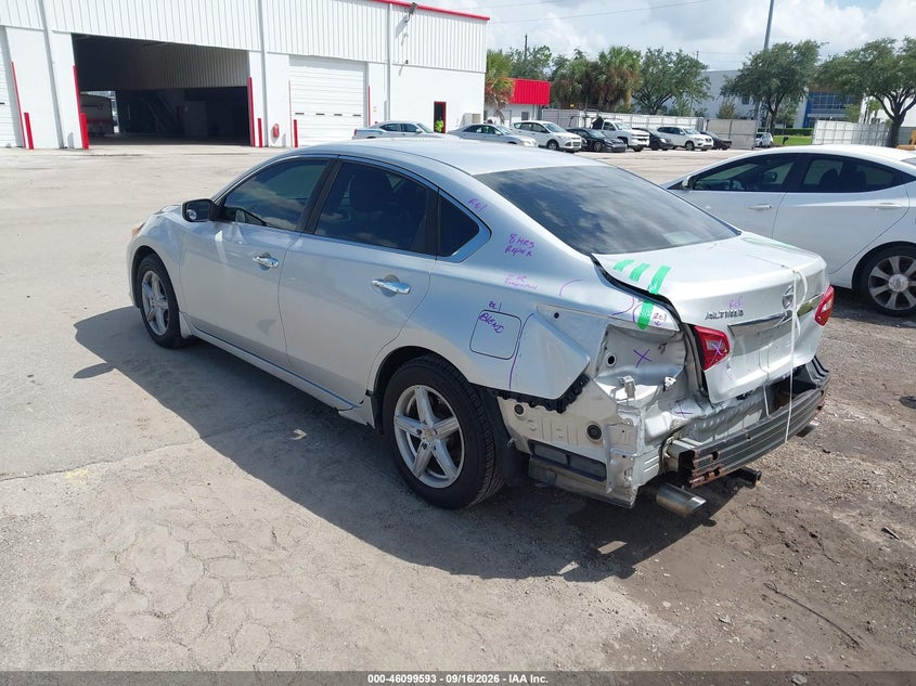 Vin: 1n4al3ap6jc114924, lot: 46599251, nissan altima 2.5 s 20183