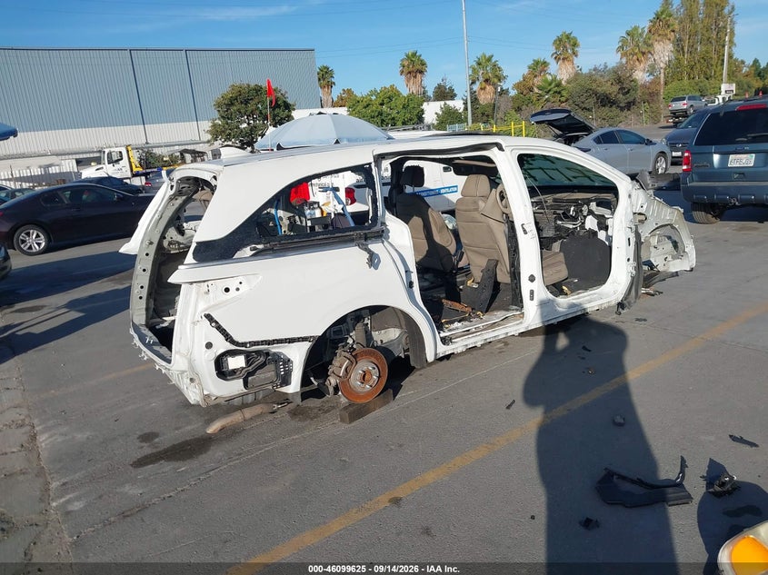 Vin: 5fnrl6h99nb023161, lot: 46599283, honda odyssey elite 20224