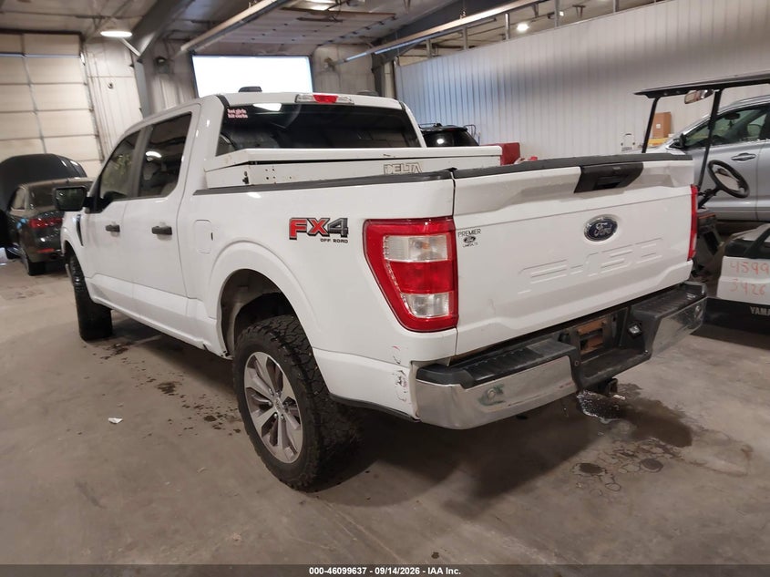 Vin: 1ftfw1e52mfc65508, lot: 46599295, ford f-150 xl 20213