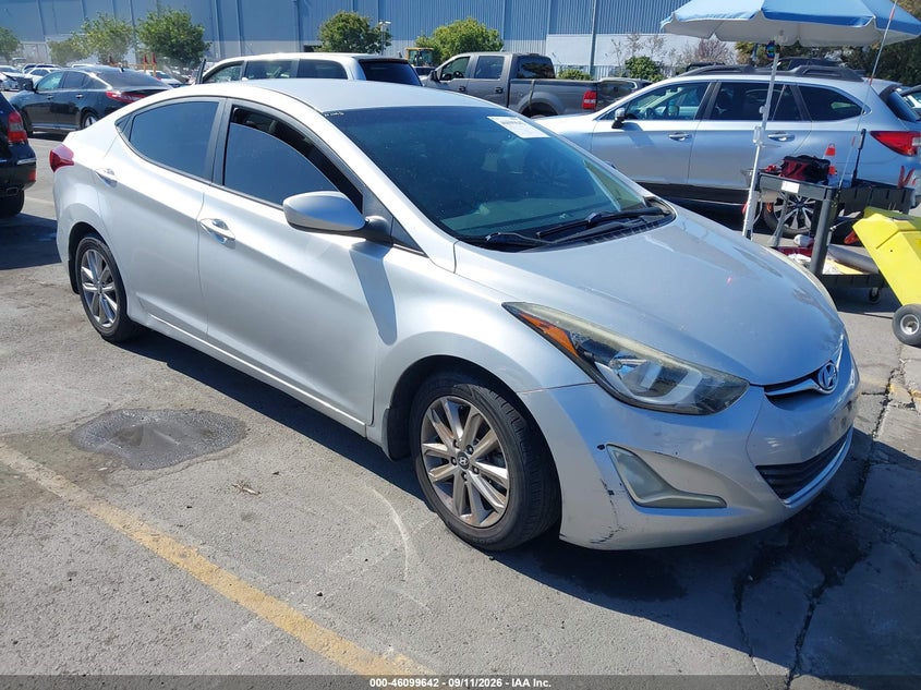 Vin: 5npdh4ae7fh627219, lot: 46599300, hyundai elantra se 2015 img_1