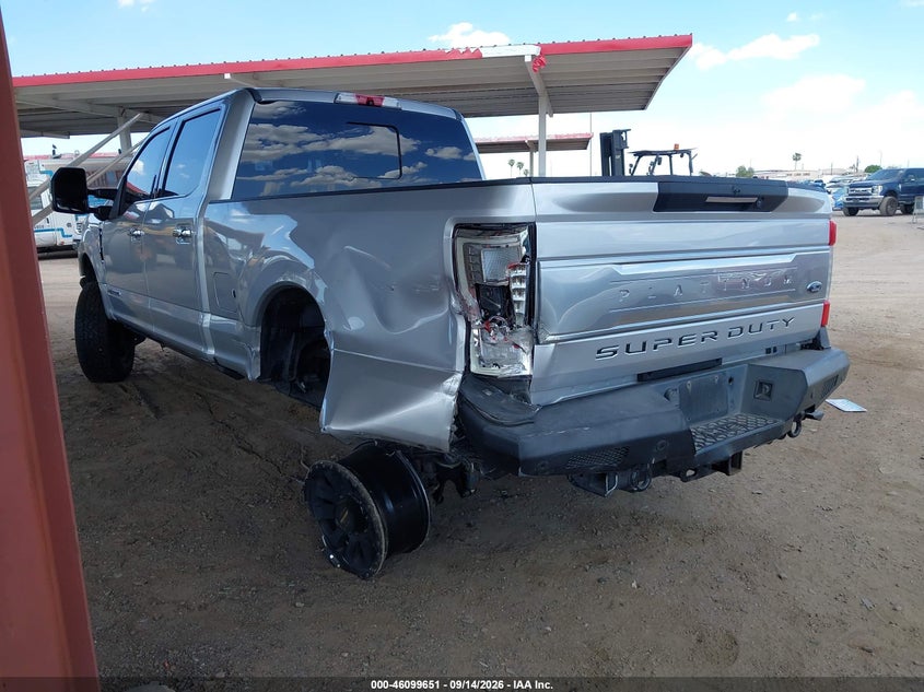 Vin: 1ft7w2bt5kee84091, lot: 46599309, ford f-250 platinum 20193