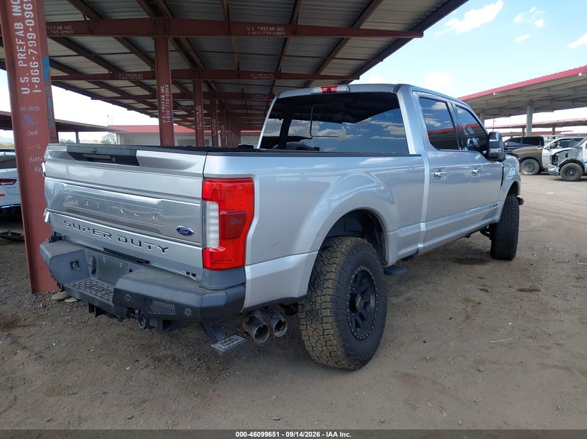 Vin: 1ft7w2bt5kee84091, lot: 46599309, ford f-250 platinum 20194
