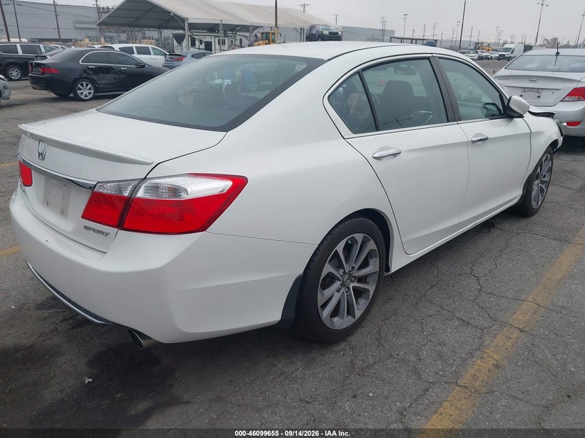 Vin: 1hgcr2f52da276845, lot: 46599313, honda accord sport 20134
