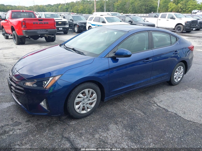 2020 Hyundai Elantra, Normal Wear & Tear, IAAI, VIN 5NPD74LF0LH613652 — photo 2
