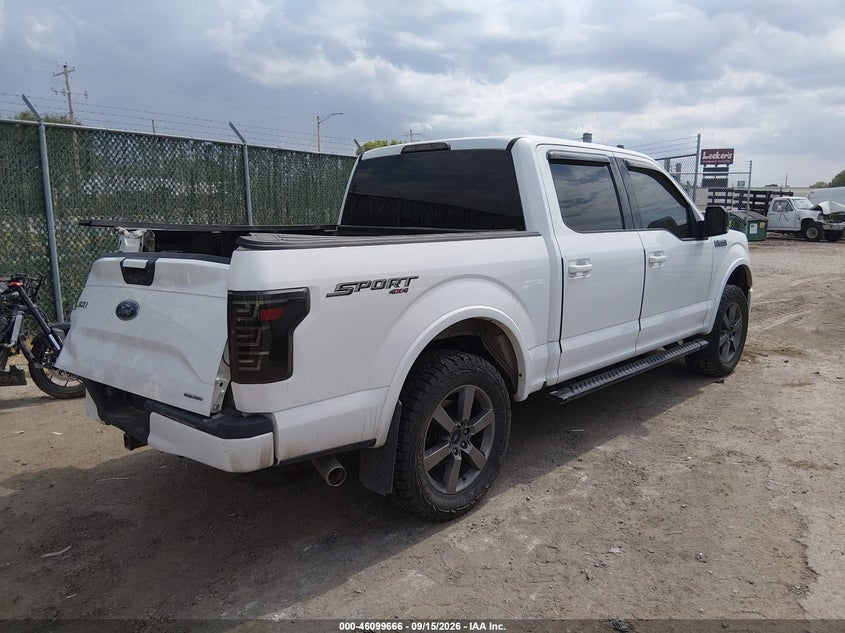 Vin: 1ftew1ef6gfa32319, lot: 46599324, ford f-150 xlt 20164