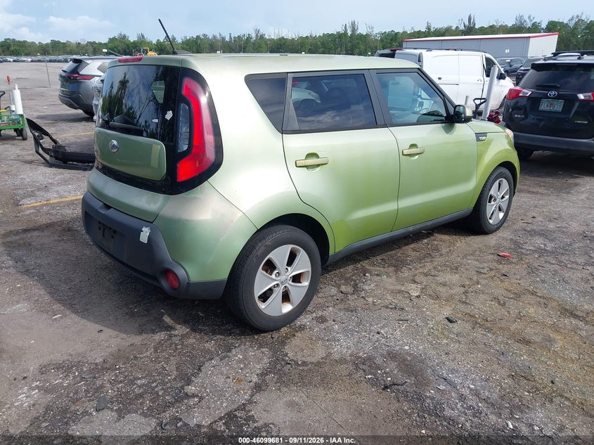 Vin: kndjn2a25e7722001, lot: 46599340, kia soul 20144