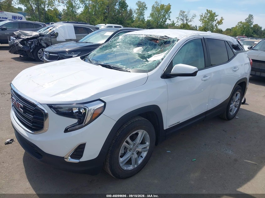 2021 GMC Terrain, Right Side, IAAI, VIN 3GKALMEV5ML376133 — photo 2