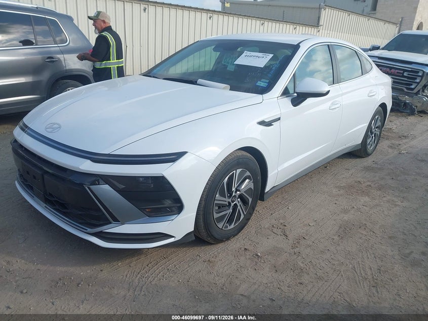 Vin: kmhl24jj7ta172946, lot: 46599355, hyundai sonata hybrid blue 20262