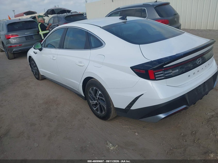 Vin: kmhl24jj7ta172946, lot: 46599355, hyundai sonata hybrid blue 20263