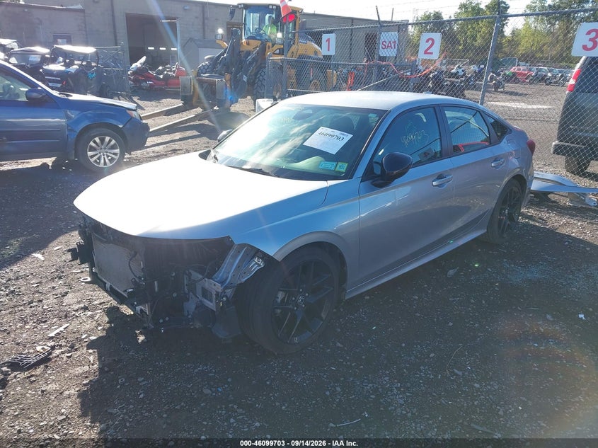 Vin: 2hgfe2f54sh569315, lot: 46599361, honda civic sport 20252