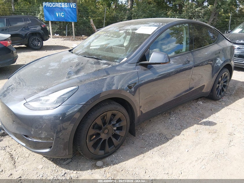 Vin: 7saygaee3pf970223, lot: 46599370, tesla model y awd/long range dual motor all-wheel drive 20232