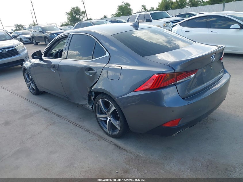 Vin: jthba1d2xk5098448, lot: 46599395, lexus is 300 20193