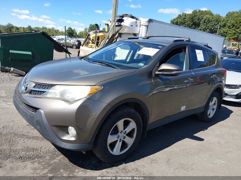 Vin: jtmrfrevxed067106, lot: 46599397, toyota rav4 xle 20142