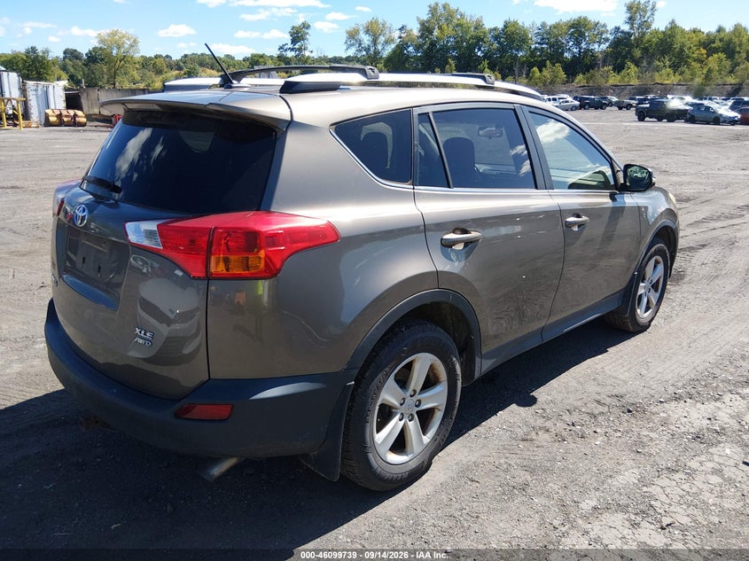 Vin: jtmrfrevxed067106, lot: 46599397, toyota rav4 xle 20144