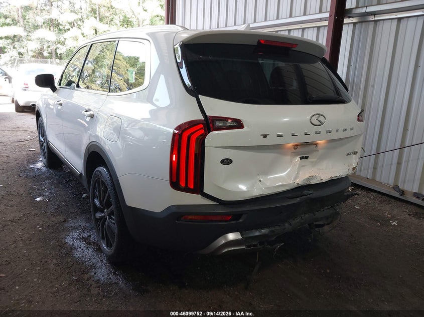 Vin: 5xyp54hc8lg083844, lot: 46599410, kia telluride sx 20203