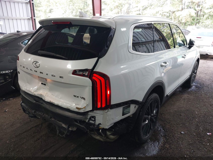 Vin: 5xyp54hc8lg083844, lot: 46599410, kia telluride sx 20204