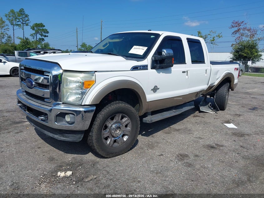 Vin: 1ft7w3bt9ceb20859, lot: 46599414, ford f-350 lariat 20122