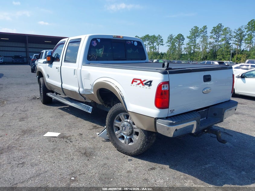 Vin: 1ft7w3bt9ceb20859, lot: 46599414, ford f-350 lariat 20123