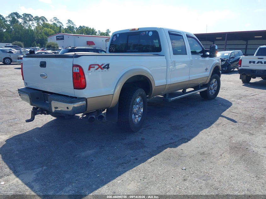 Vin: 1ft7w3bt9ceb20859, lot: 46599414, ford f-350 lariat 20124