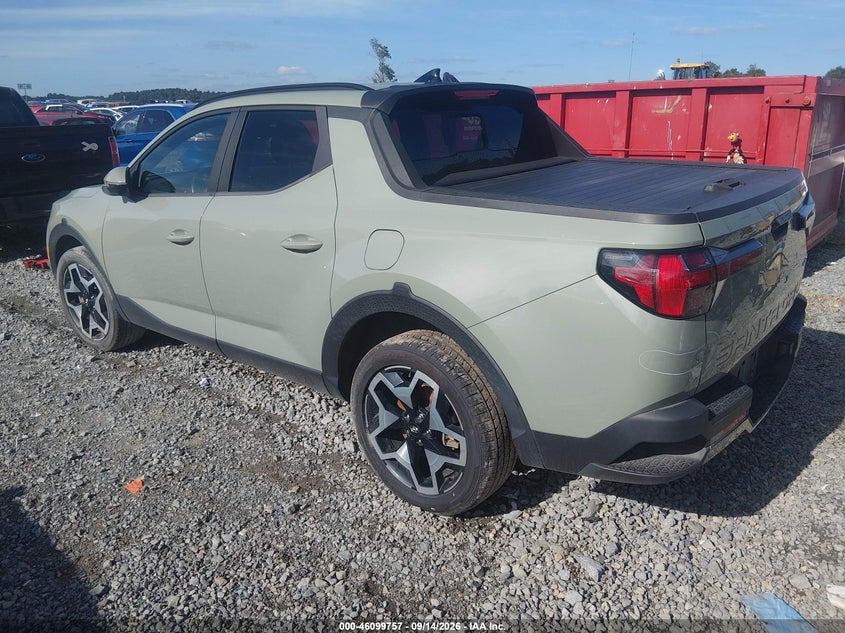 Vin: 5ntjedaf2nh015112, lot: 46599415, hyundai santa cruz limited 20223