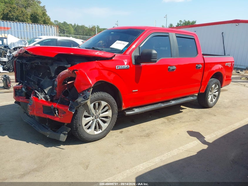 Vin: 1ftew1ep3hkc40045, lot: 46599439, ford f-150 xl 20172