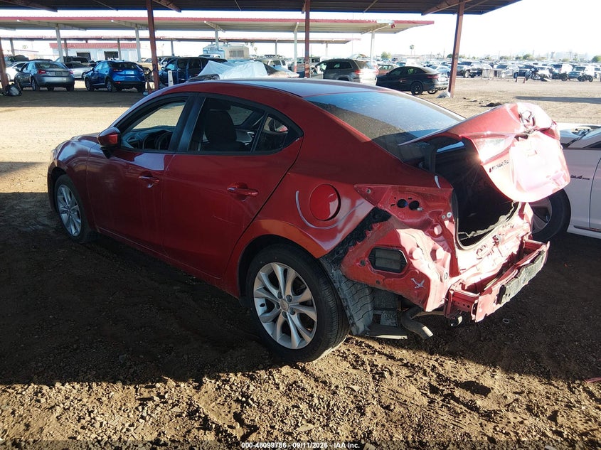 Vin: 3mzbn1u70jm209144, lot: 46599444, mazda mazda3 sport 20183
