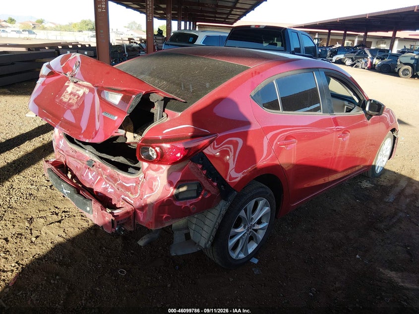 Vin: 3mzbn1u70jm209144, lot: 46599444, mazda mazda3 sport 20184