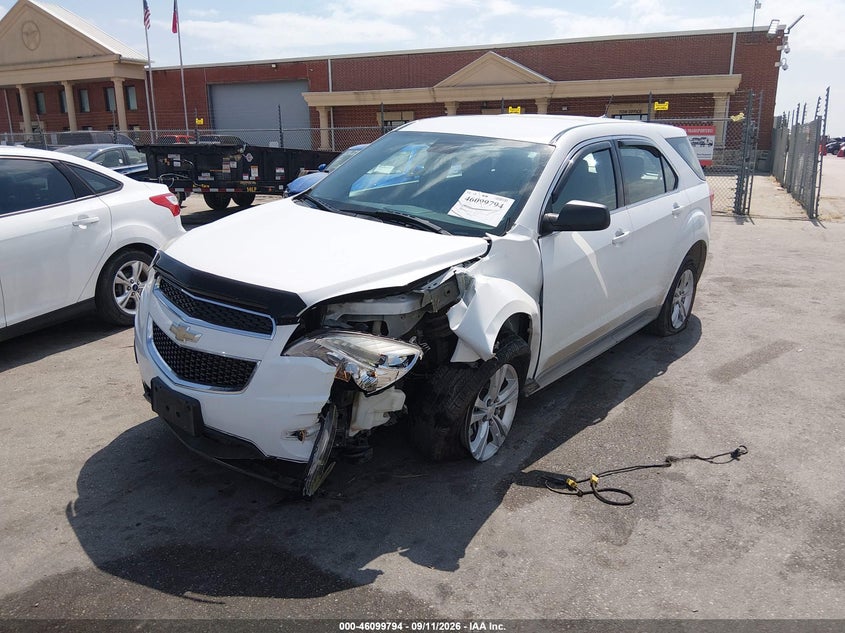 Vin: 1gnalaek9ez100491, lot: 46599452, chevrolet equinox ls 20142