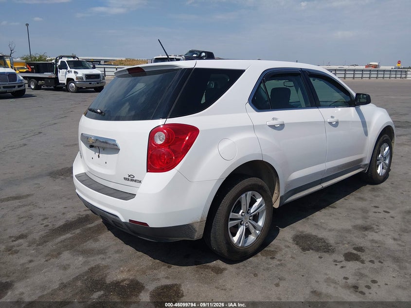 Vin: 1gnalaek9ez100491, lot: 46599452, chevrolet equinox ls 20144