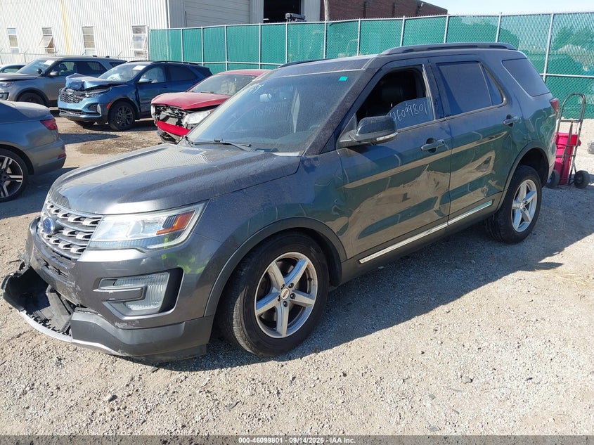 Vin: 1fm5k8d87ggd12019, lot: 46599459, ford explorer xlt 20162