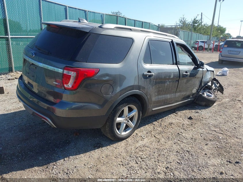 Vin: 1fm5k8d87ggd12019, lot: 46599459, ford explorer xlt 20164