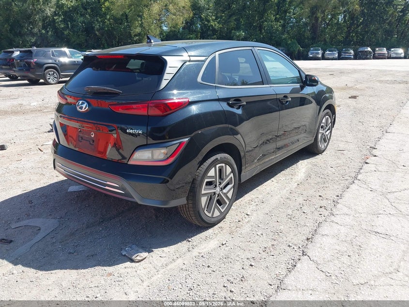 Vin: km8k23ag5pu186973, lot: 46599461, hyundai kona electric se 20234