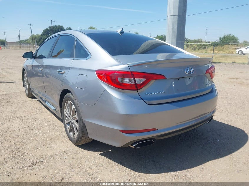 2017 HYUNDAI SONATA auction photo 3