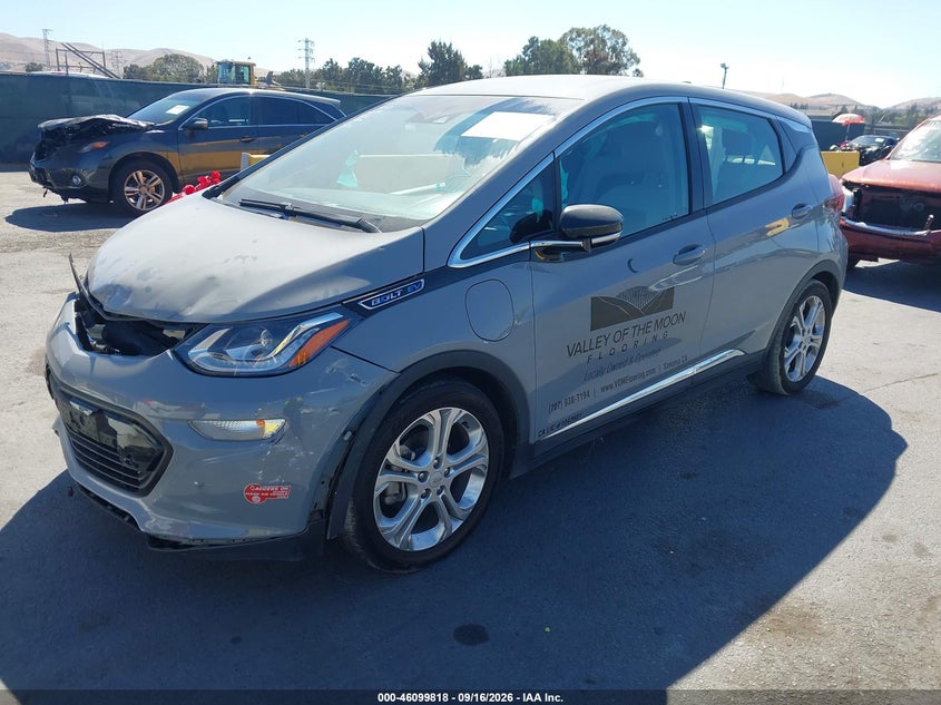 Vin: 1g1fy6s07k4114701, lot: 46599476, chevrolet bolt ev lt 20192