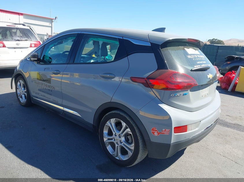 Vin: 1g1fy6s07k4114701, lot: 46599476, chevrolet bolt ev lt 20193