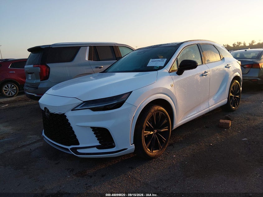 Vin: 2t2bcmea6tc025581, lot: 46599478, lexus rx 500h f sport performance 20262