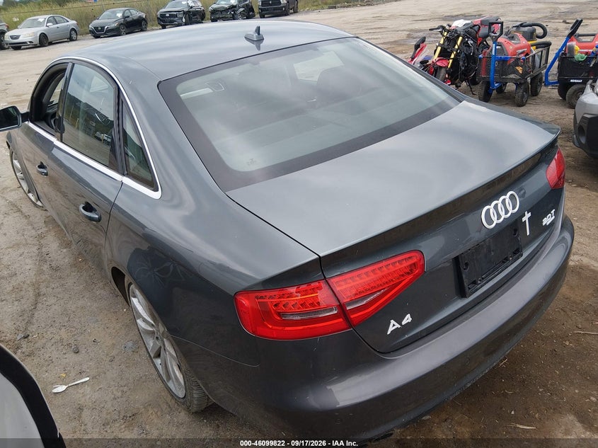 Vin: wauffafl9dn005316, lot: 46599480, audi a4 2.0t premium 20133