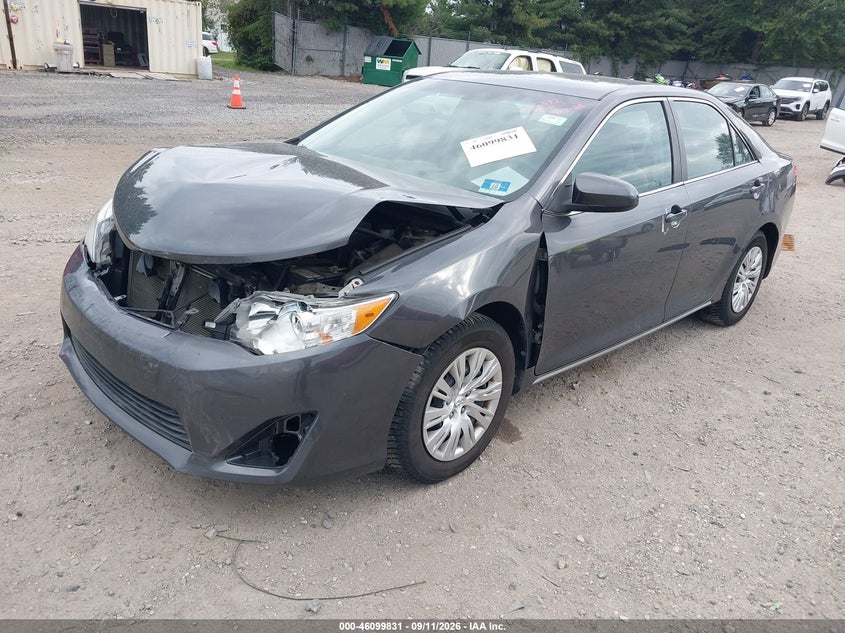 Vin: 4t4bf1fk0cr188751, lot: 46599489, toyota camry le 20122