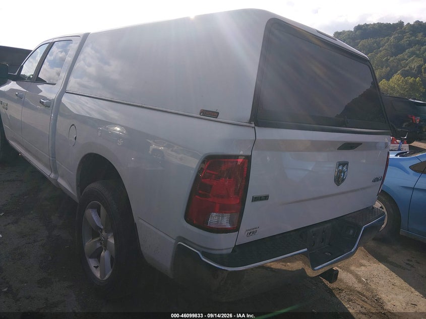 Vin: 1c6rr7tt1js250629, lot: 46599491, ram 1500 slt 20183