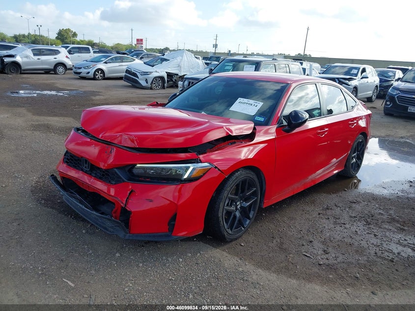 Vin: 2hgfe2f56sh555609, lot: 46599492, honda civic sport 20252