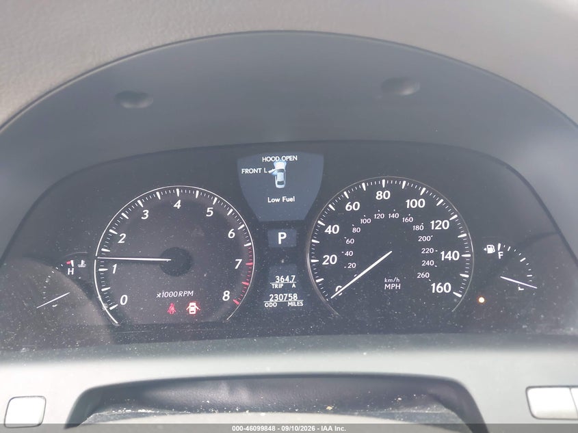 2012 LEXUS LS 460 auction photo 7