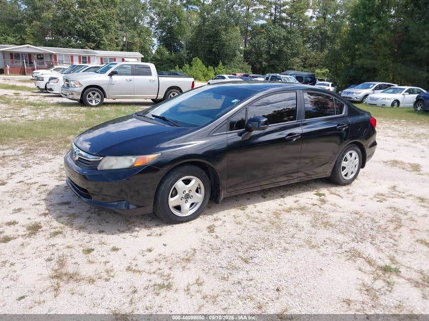 2012 HONDA CIVIC auction photo 2
