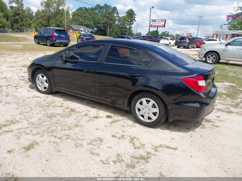 2012 HONDA CIVIC auction photo 3