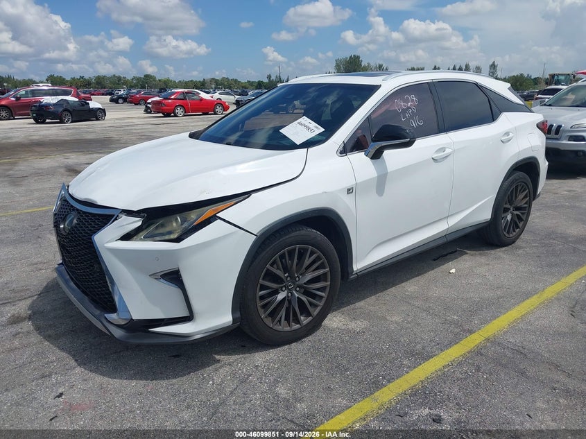 Vin: 2t2bzmca5jc150828, lot: 46599509, lexus rx 350 f sport 20182