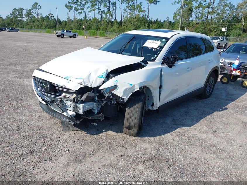 Vin: jm3tcbcy5p0654835, lot: 46599525, mazda cx-9 touring 20232