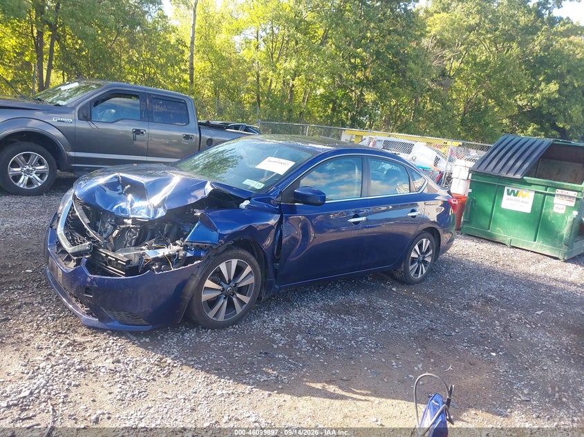 Vin: 3n1ab7ap0ky426608, lot: 46599555, nissan sentra sv 20192