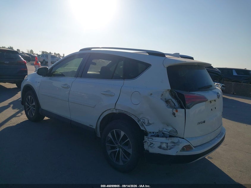 Vin: jtmrjrev7gd013537, lot: 46599563, toyota rav4 hybrid xle 20163