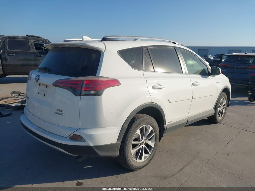 Vin: jtmrjrev7gd013537, lot: 46599563, toyota rav4 hybrid xle 20164