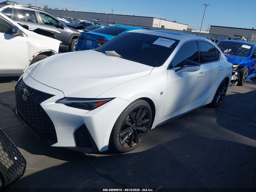 Vin: jthgz1b20p5069291, lot: 46599577, lexus is 350 f sport 20232